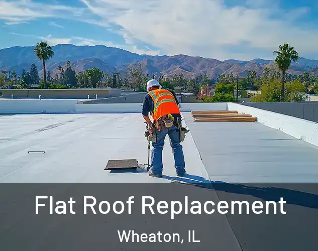 Flat Roof Replacement Wheaton, IL