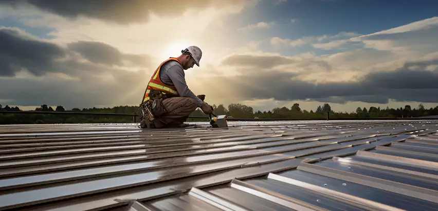 Commercial Roof Restoration in Wheaton