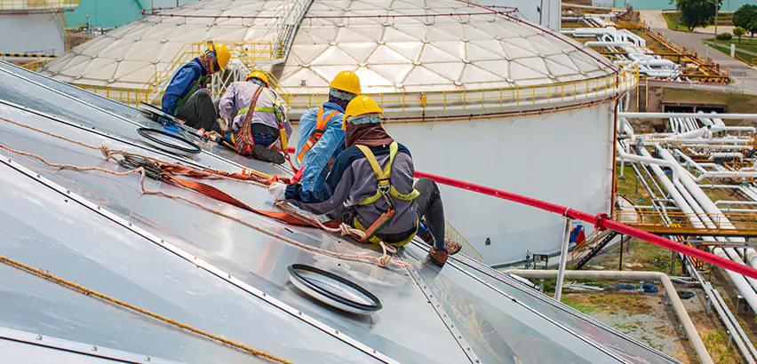 Emergency Commercial Roof Repair in Wheaton