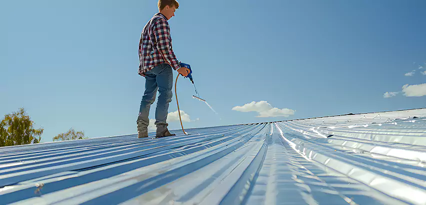 EPDM Roofing Installation Drip Edge in Wheaton
