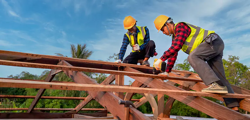 Mobile Home Roof Truss Repair in Wheaton