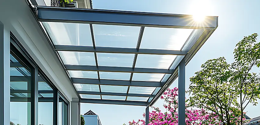 Glass Patio Roof Installation in Wheaton