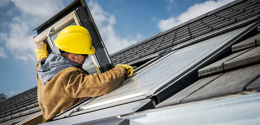Skylight Flashing Repair in Wheaton