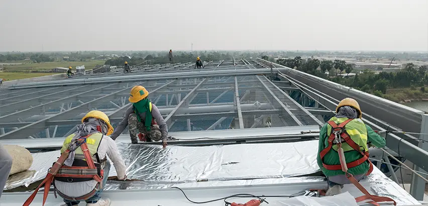 Commercial Roof Installation in Wheaton