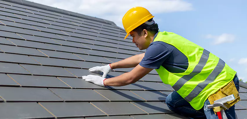 Slipped Slate Repair in Wheaton